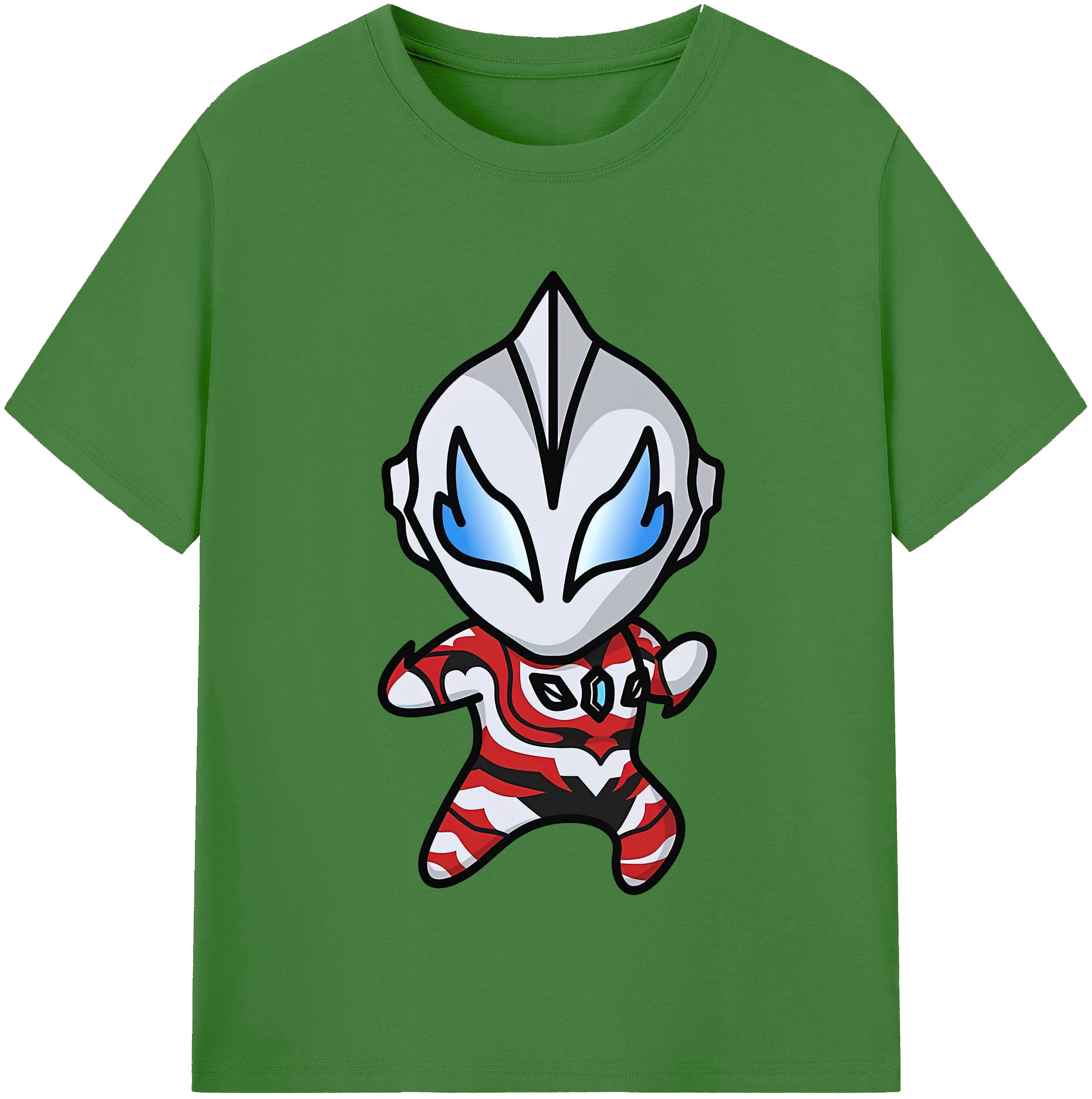 （画像用） ウルトラマン Ultraman レディースカジュアルプリントTシャツ（綿100％）